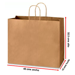 Medidas:<br>Ancho – 45cms Fuelle – 15cms Alto – 32.5cms